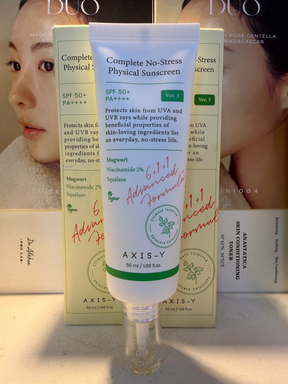 🔘 AXIS-Y

Complete No-Stress Physical Sunscreen SPF 50+ PA++++