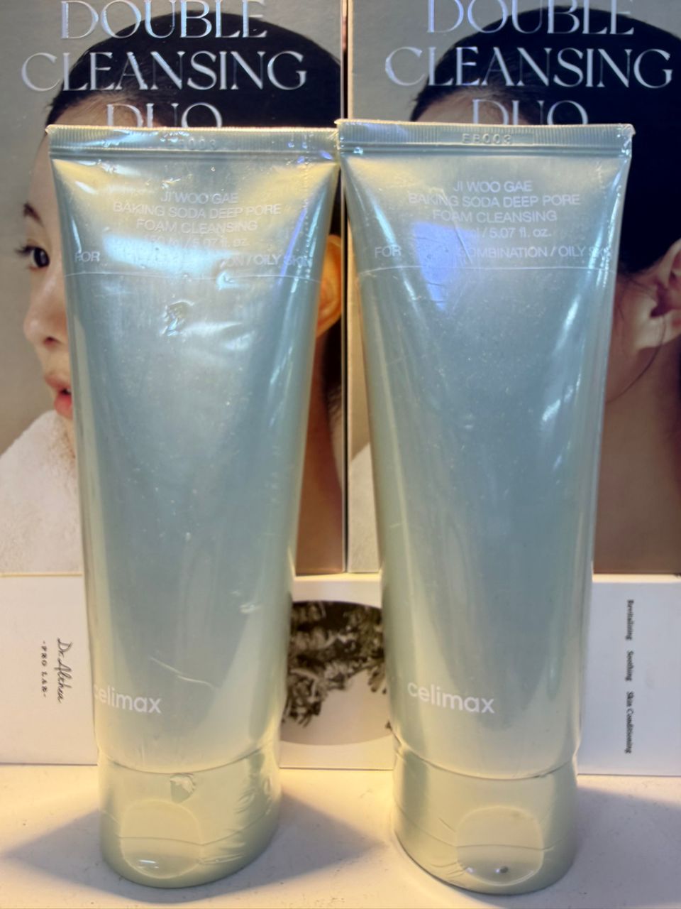 🔘 Celimax JIWOO GAE Baking Soda Deep Pore Foam Cleansing