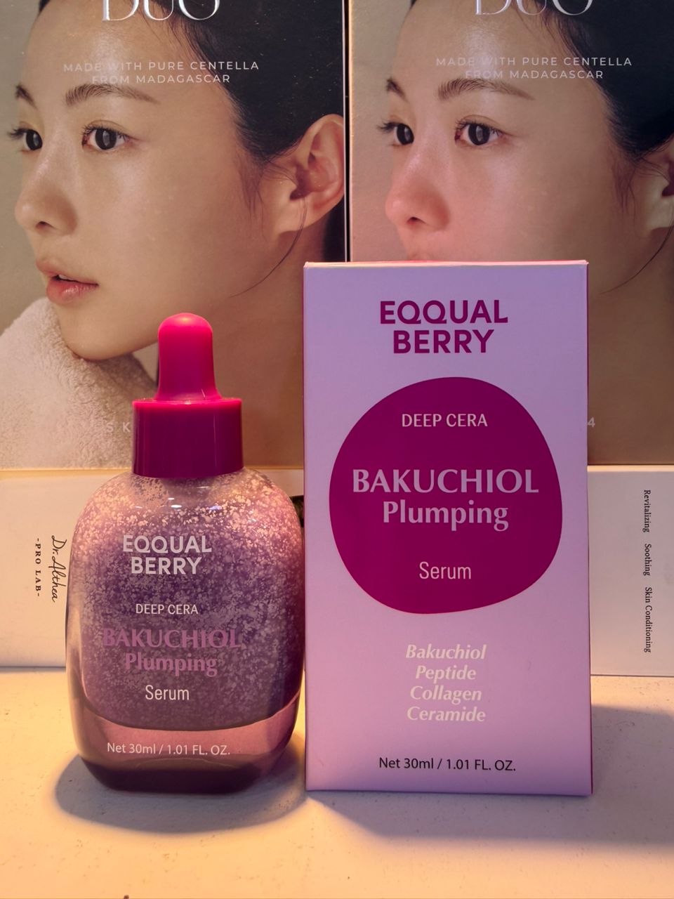 🔘 EQQUAL BERRY Deep Cera Bakuchiol Plumping Serum