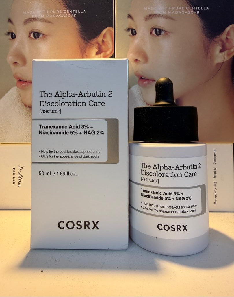 🔘 COSRX

Alpha-Arbutin 2 Discoloration Care Serum
