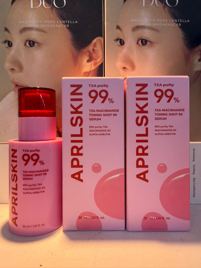 🔘 APRILSKIN TXA Niacinamide Toning Shot 99 Serum